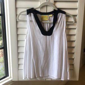 White Maeve Anthropologie blouse